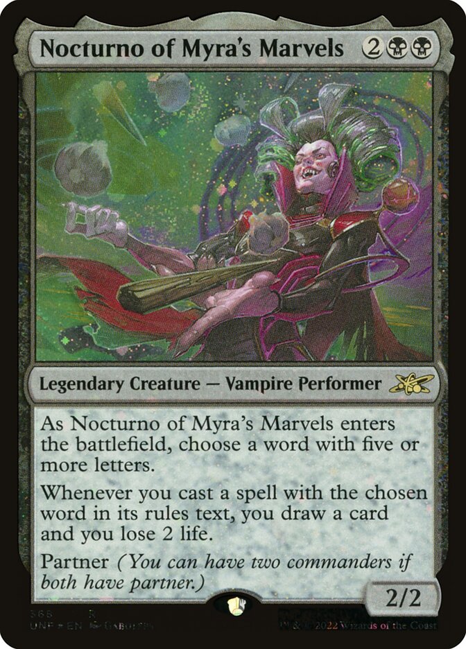 Nocturno of Myra's Marvels - Magic: The Gathering - MoxLand
