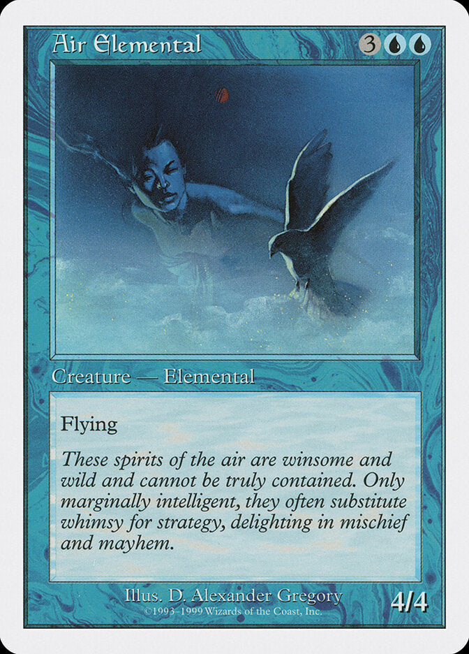 Elemental do Ar / Air Elemental - Magic: The Gathering - MoxLand