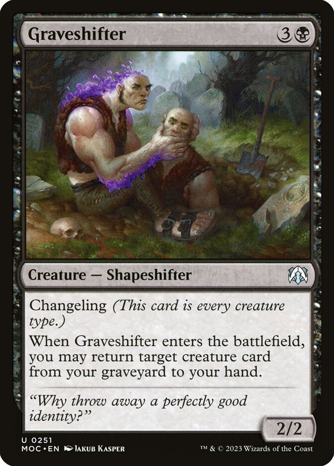 Tumbamorfo / Graveshifter - Magic: The Gathering - MoxLand