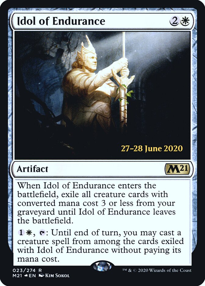 Ídolo de Resistência / Idol of Endurance - Magic: The Gathering - MoxLand