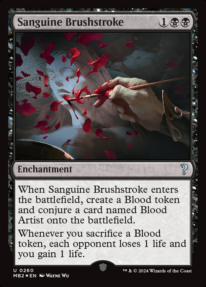 Pincelada Sangrenta / Sanguine Brushstroke - Magic: The Gathering - MoxLand