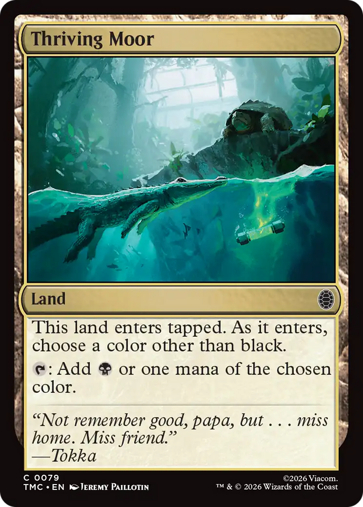 Charco Vicejante / Thriving Moor - Magic: The Gathering - MoxLand