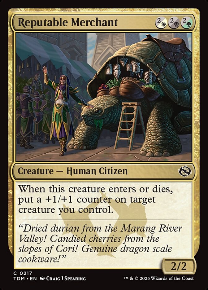 Comerciante Respeitável / Reputable Merchant - Magic: The Gathering - MoxLand