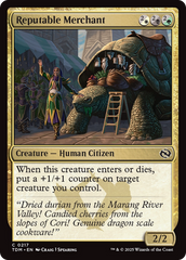 Comerciante Respeitável / Reputable Merchant - Magic: The Gathering - MoxLand