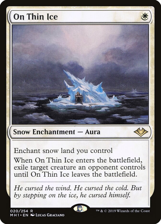 Numa Fria / On Thin Ice - Magic: The Gathering - MoxLand