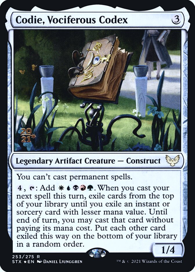 Codie, Códice Vocífero / Codie, Vociferous Codex - Magic: The Gathering - MoxLand