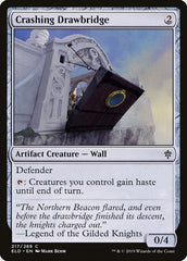 Ponte Levadiça Esmagadora / Crashing Drawbridge - Magic: The Gathering - MoxLand