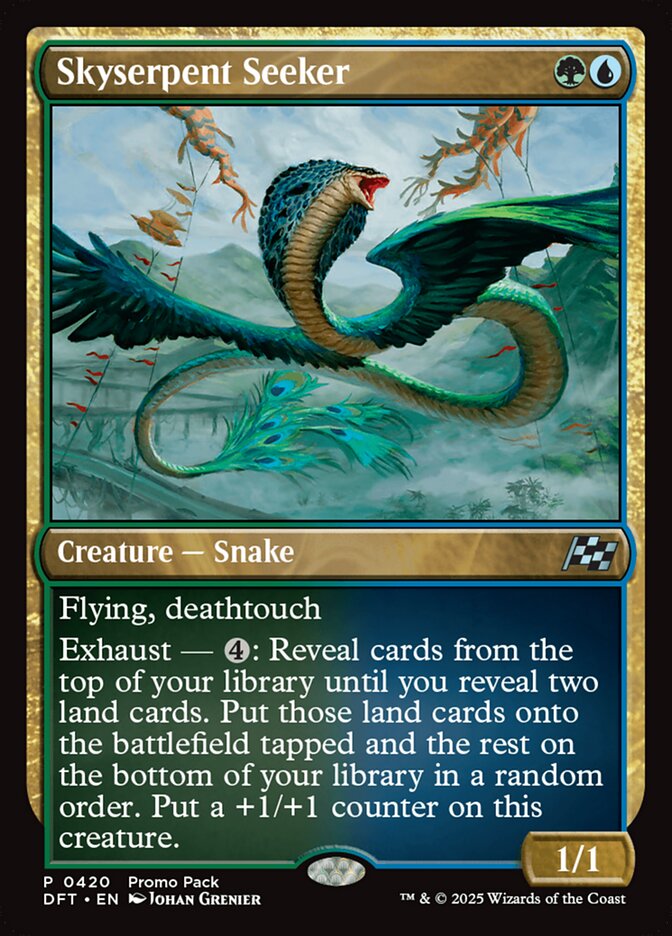 Aerosserpente Buscadora / Skyserpent Seeker - Magic: The Gathering - MoxLand
