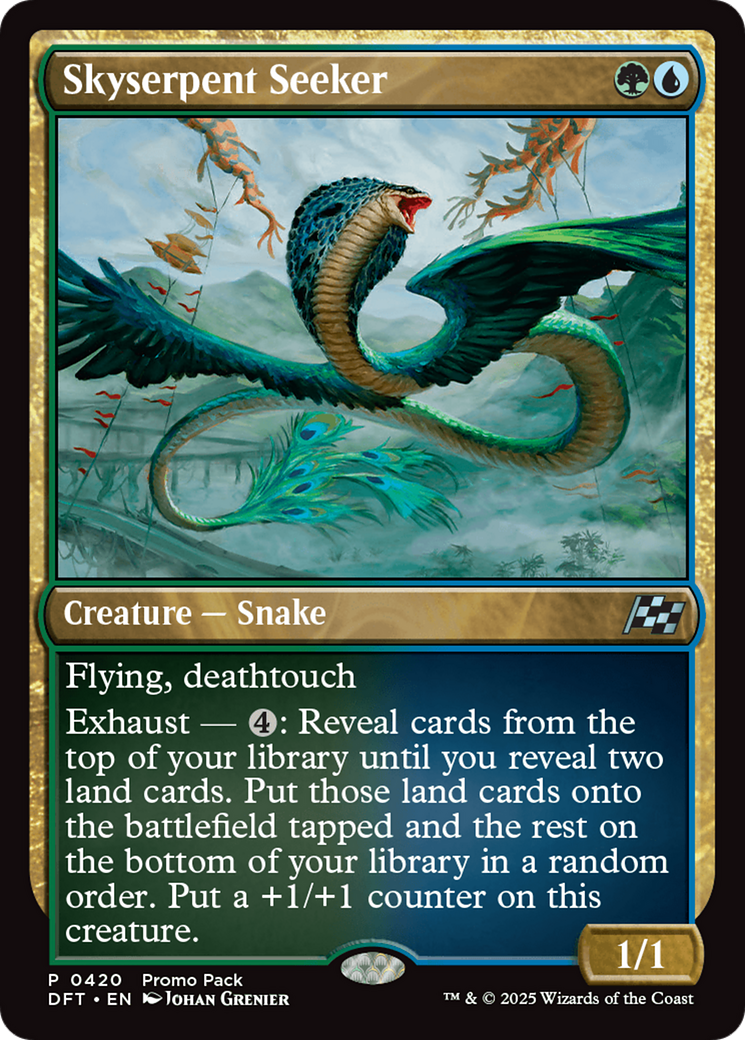Aerosserpente Buscadora / Skyserpent Seeker - Magic: The Gathering - MoxLand