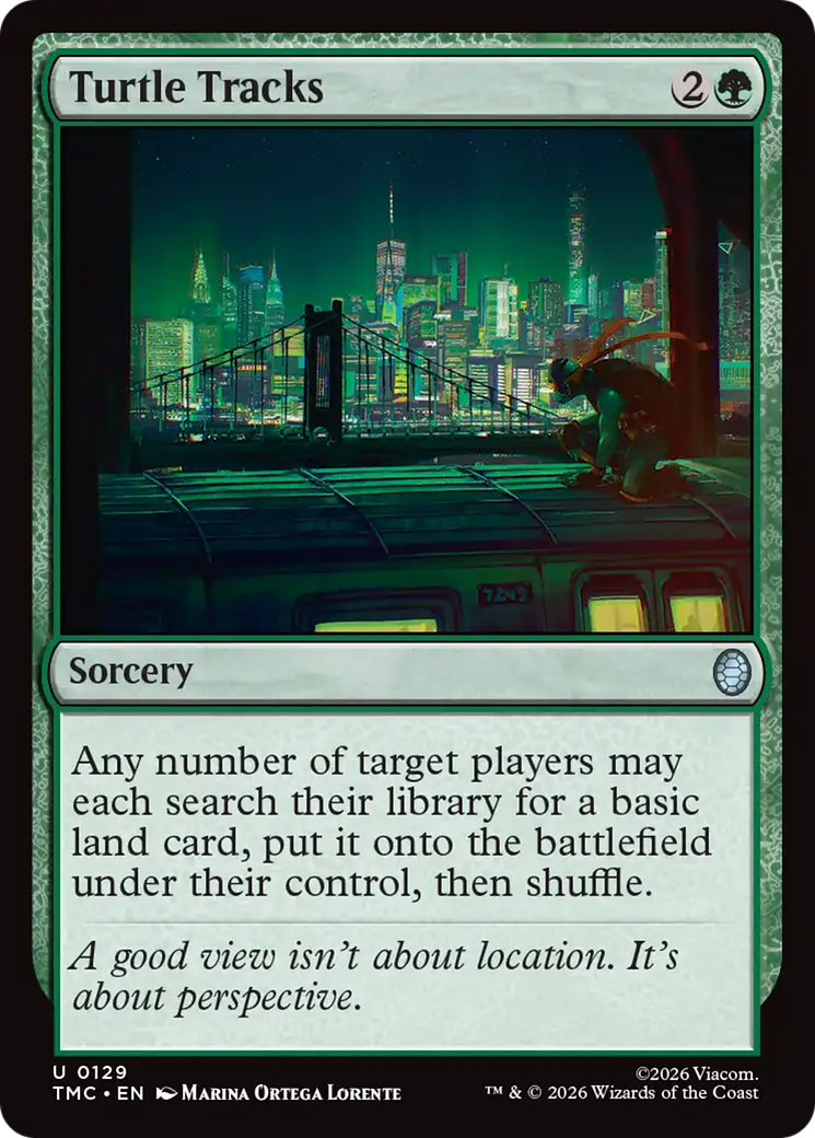 Turtle Tracks - Magic: The Gathering - MoxLand