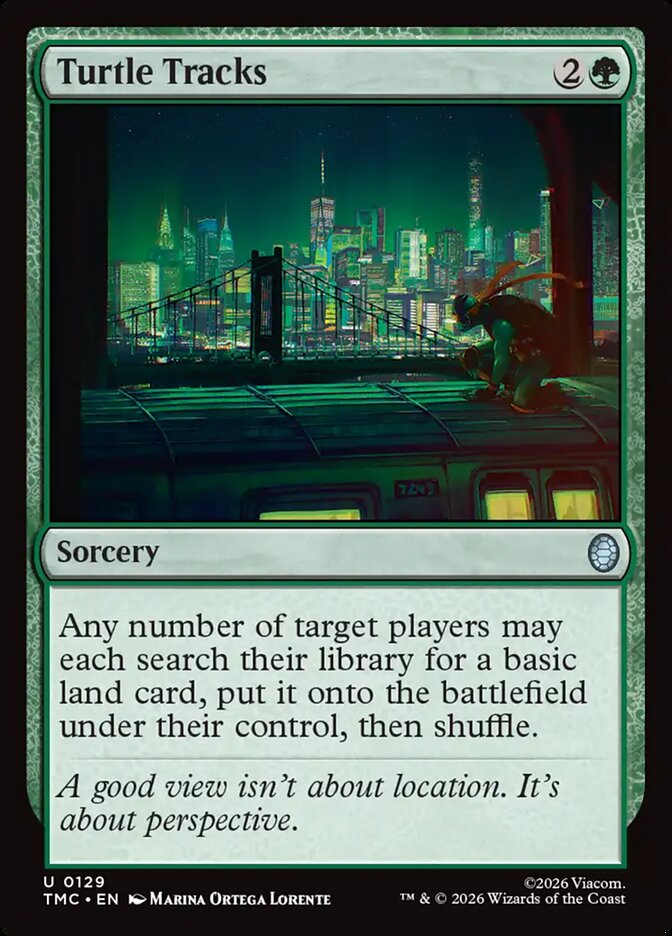 Turtle Tracks - Magic: The Gathering - MoxLand