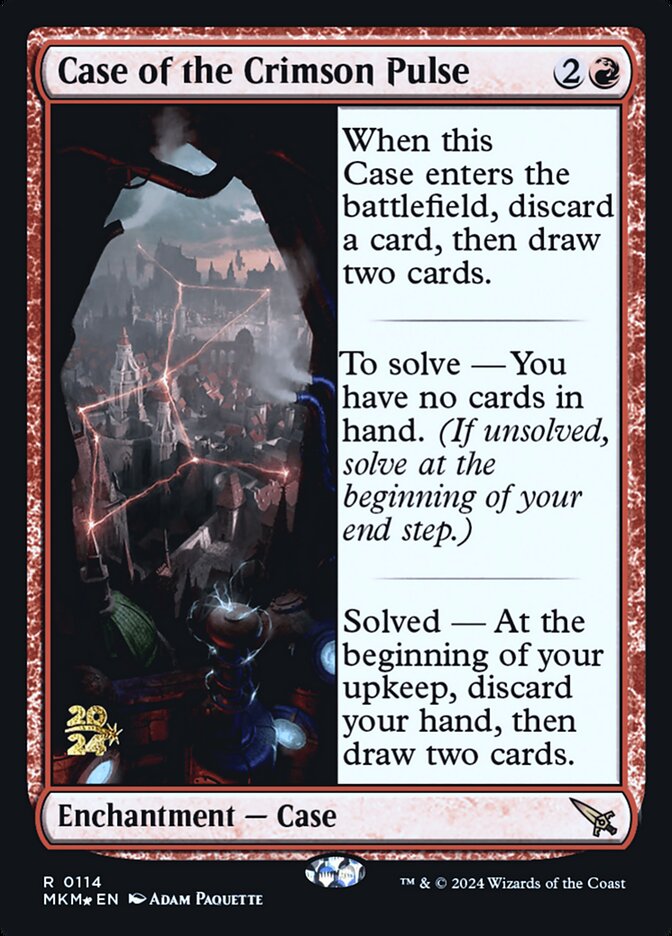 Caso do Pulso Carmesim / Case of the Crimson Pulse - Magic: The Gathering - MoxLand