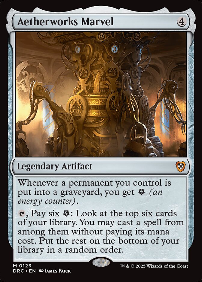 Maravilha do Sistema Eteráulico / Aetherworks Marvel - Magic: The Gathering - MoxLand