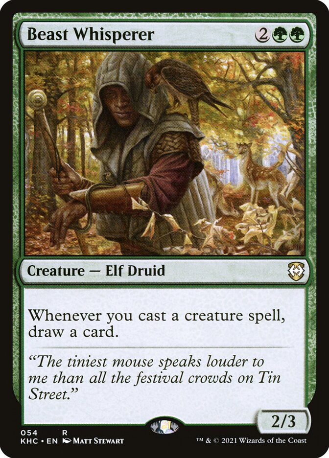 Encantador de Feras / Beast Whisperer - Magic: The Gathering - MoxLand