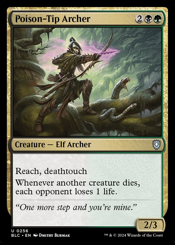 Arqueiro da Ponta Envenenada / Poison-Tip Archer - Magic: The Gathering - MoxLand