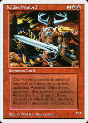Senhor da Guerra de Keldon / Keldon Warlord - Magic: The Gathering - MoxLand