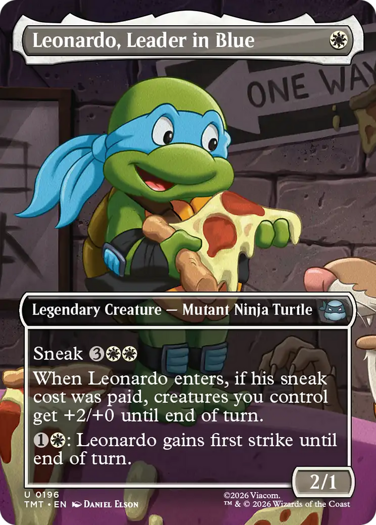 Leonardo, Leader in Blue - Magic: The Gathering - MoxLand