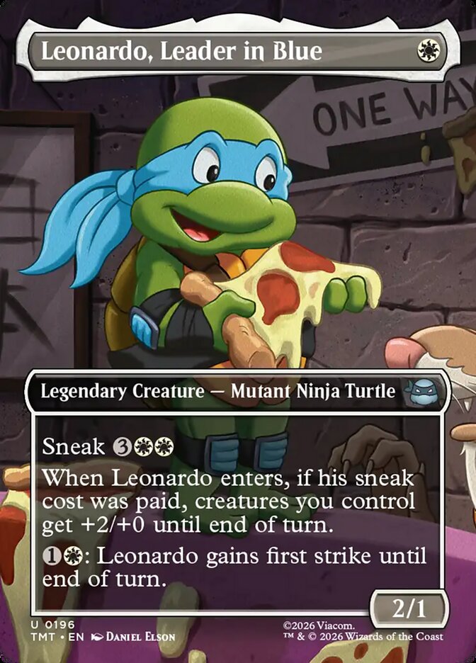 Leonardo, Leader in Blue - Magic: The Gathering - MoxLand