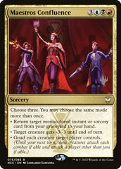 Confluência dos Maestros / Maestros Confluence - Magic: The Gathering - MoxLand
