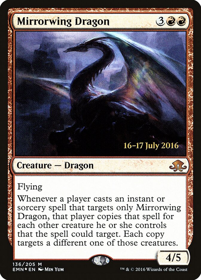 Dragão Asa-de-espelho / Mirrorwing Dragon - Magic: The Gathering - MoxLand