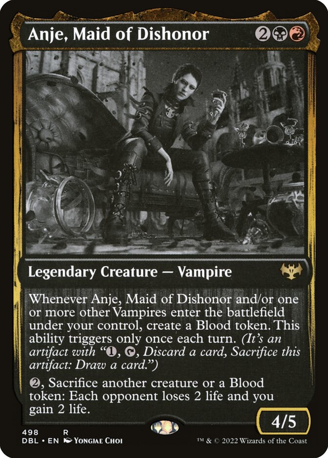 Anje, Dama de Desonra / Anje, Maid of Dishonor - Magic: The Gathering - MoxLand