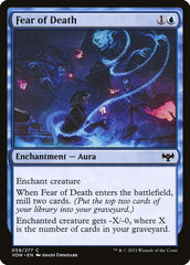Medo da Morte / Fear of Death - Magic: The Gathering - MoxLand