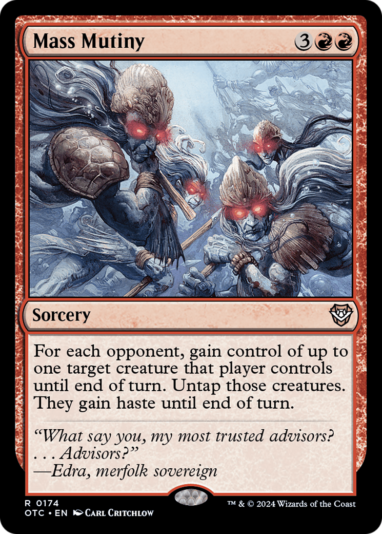 Mass Mutiny / Mass Mutiny - Magic: The Gathering - MoxLand