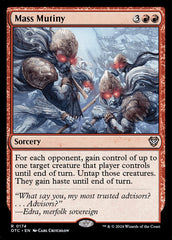 Mass Mutiny / Mass Mutiny - Magic: The Gathering - MoxLand