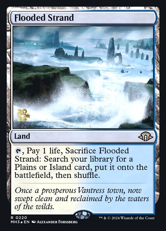 Praia Inundada / Flooded Strand - Magic: The Gathering - MoxLand