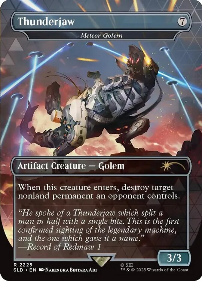 Golem Meteórico / Meteor Golem - Magic: The Gathering - MoxLand
