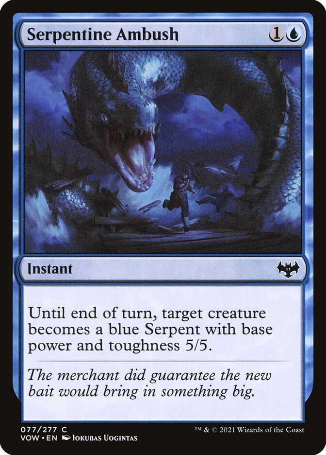 Emboscada Serpentina / Serpentine Ambush - Magic: The Gathering - MoxLand