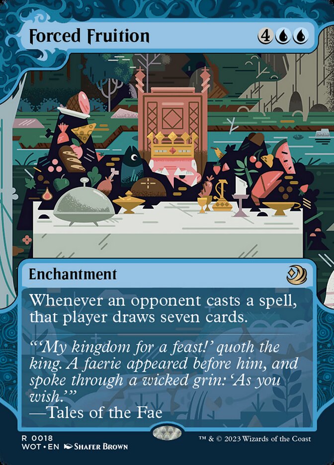 Fruição Forçada / Forced Fruition - Magic: The Gathering - MoxLand