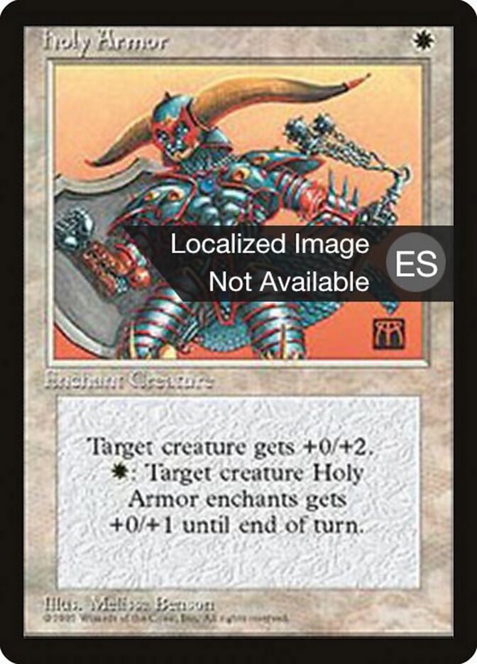 Armadura Divina / Holy Armor - Magic: The Gathering - MoxLand