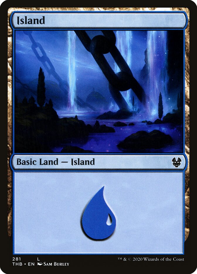 Ilha / Island - Magic: The Gathering - MoxLand