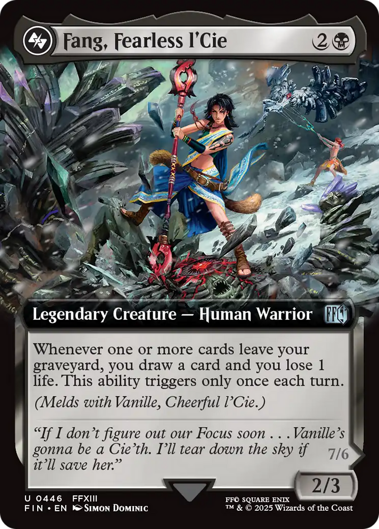 Fang, l’Cie Destemida / Fang, Fearless l'Cie - Magic: The Gathering - MoxLand