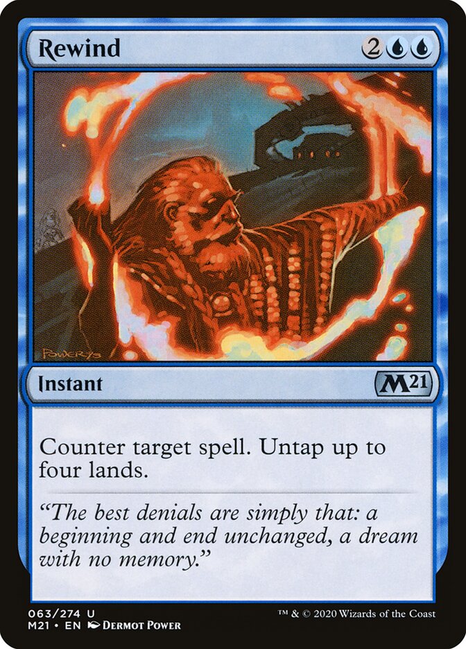 Retroceder / Rewind - Magic: The Gathering - MoxLand