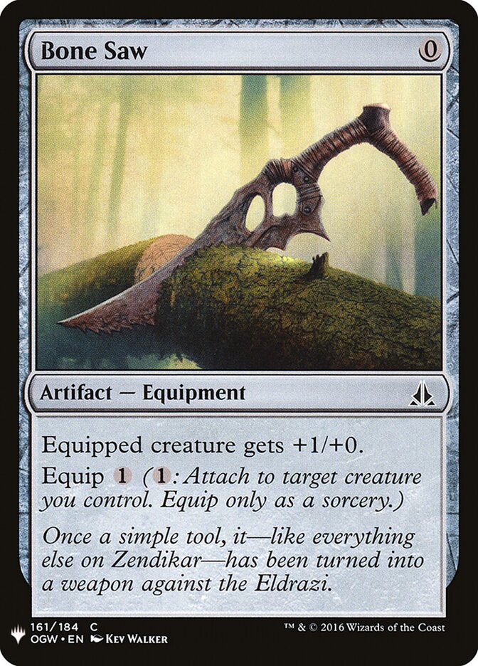 Serra Óssea / Bone Saw - Magic: The Gathering - MoxLand