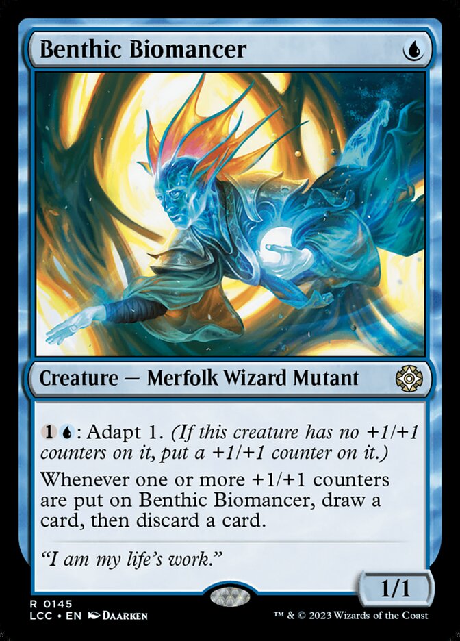 Biomante Bêntico / Benthic Biomancer - Magic: The Gathering - MoxLand