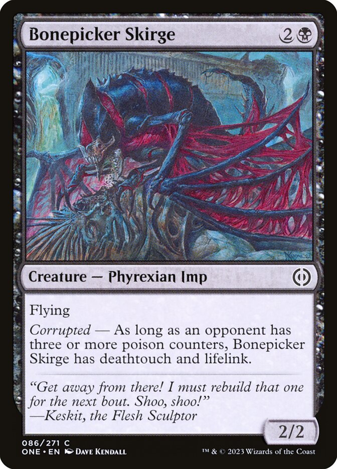 Eskirge Pegaosso / Bonepicker Skirge - Magic: The Gathering - MoxLand