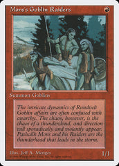 Goblins Salteadores do Mons / Mons's Goblin Raiders - Magic: The Gathering - MoxLand
