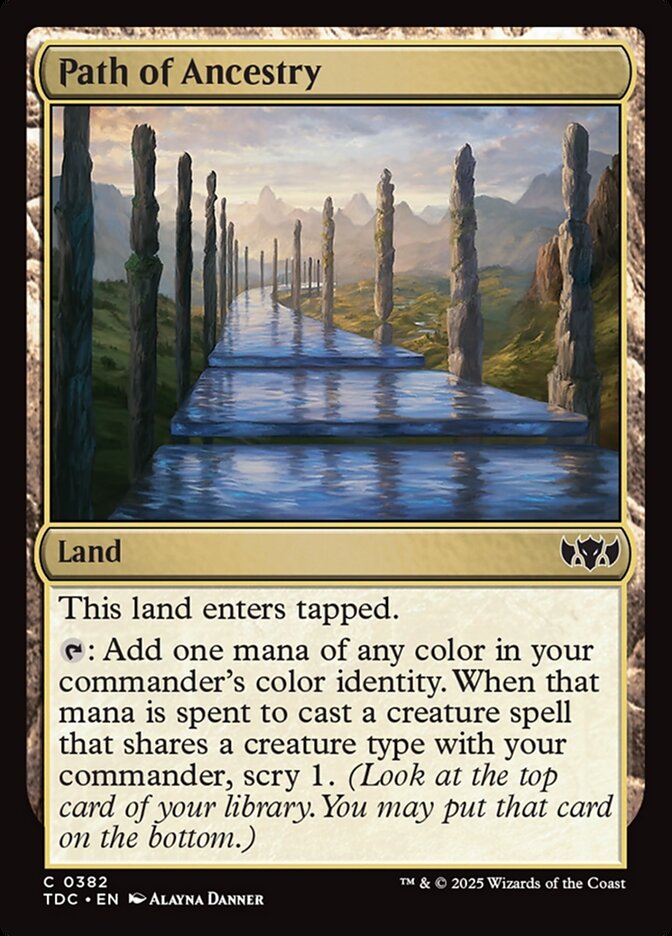Caminho da Ascendência / Path of Ancestry - Magic: The Gathering - MoxLand
