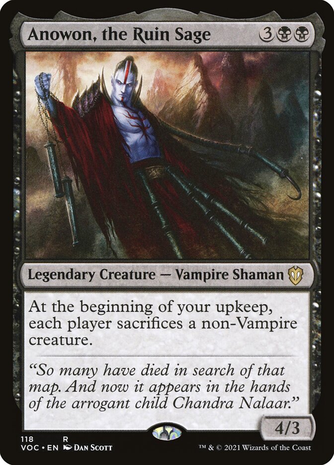 Anowon, o Sábio da Ruína / Anowon, the Ruin Sage - Magic: The Gathering - MoxLand