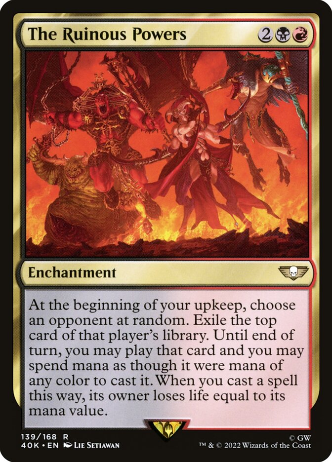 Os Poderes Ruinosos / The Ruinous Powers - Magic: The Gathering - MoxLand