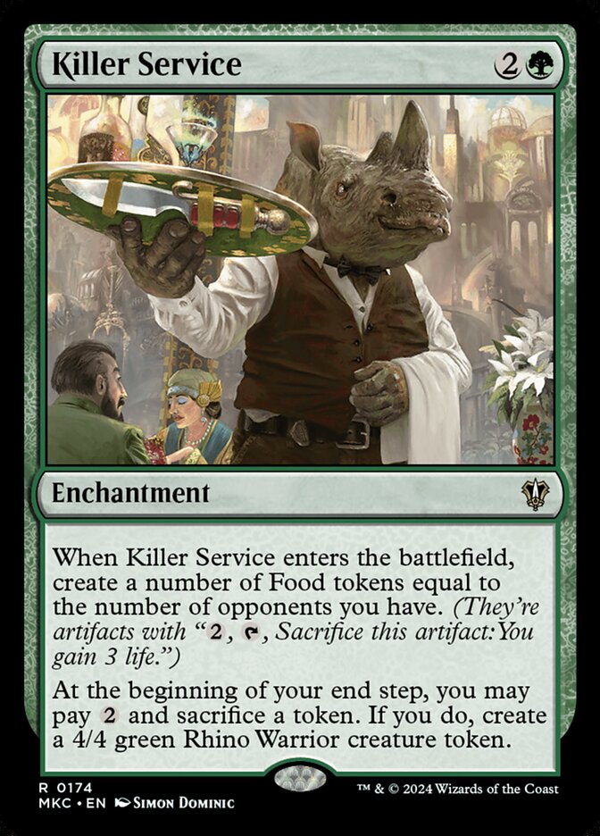 Atendimento de Matar / Killer Service - Magic: The Gathering - MoxLand
