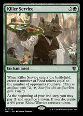 Atendimento de Matar / Killer Service - Magic: The Gathering - MoxLand
