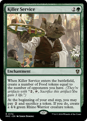 Atendimento de Matar / Killer Service - Magic: The Gathering - MoxLand