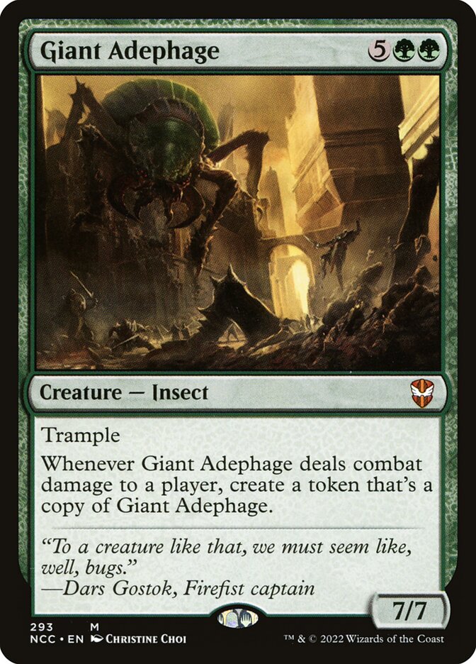 Adéfago Gigante / Giant Adephage - Magic: The Gathering - MoxLand
