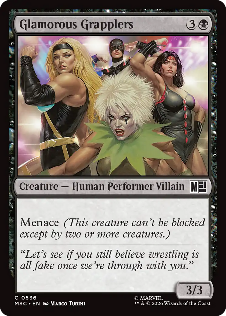 Glamorous Grapplers - Magic: The Gathering - MoxLand