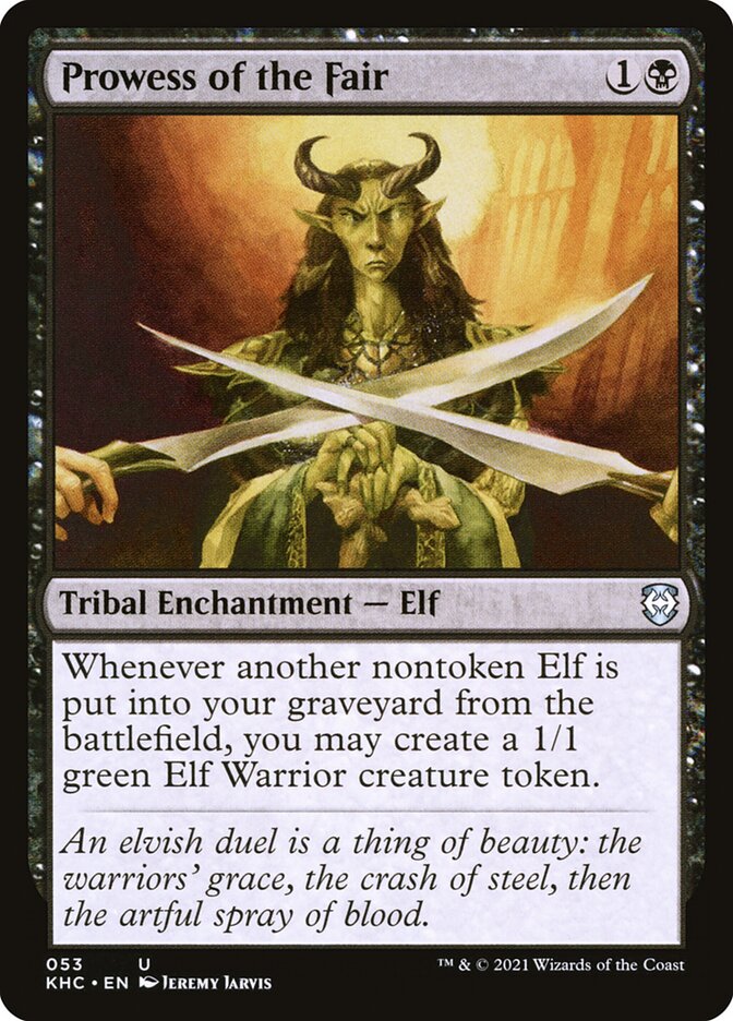 Proeza do Belo / Prowess of the Fair - Magic: The Gathering - MoxLand