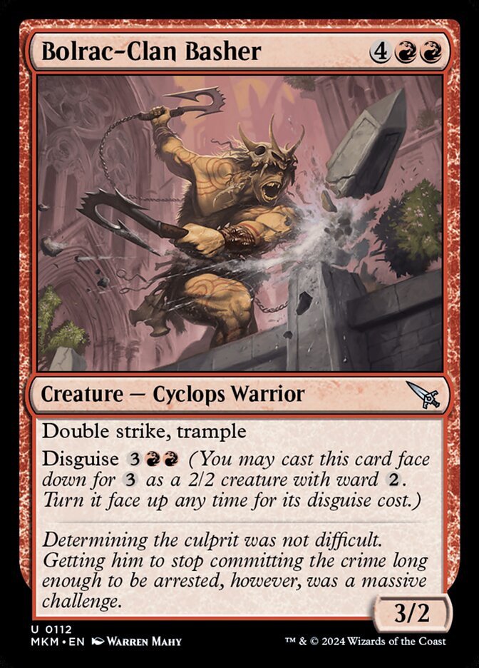 Surrador do Clã Bolrac / Bolrac-Clan Basher - Magic: The Gathering - MoxLand